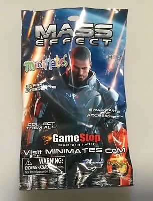 Mass Effect Blind Bag Minimates Commander John Shepard New Sealed • $7.99
