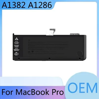 A1382 Genuine Battery For Apple MacBook Pro Unibody 15  A1286 2011 2012 77.5Wh • $38.69