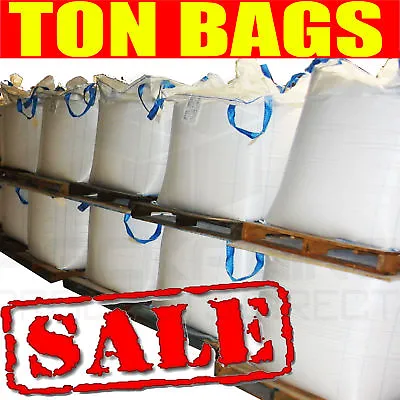 £26.29 • Buy Fibc New Bulk Bags Builders Garden Waste 1 Tonne Ton Jumbo Bags Storage Sack