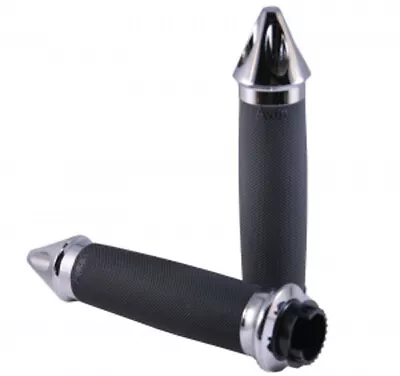$86.90 • Buy AVON 1998-2011 Yamaha XVS650 V Star Custom CUSTOM CONTOUR GRIPS SPIKE CHROME MT-