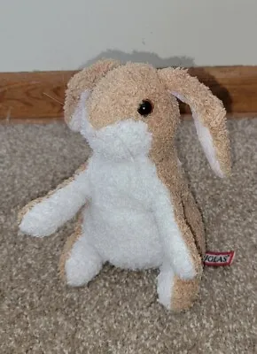 Douglas Velveteen Rabbit Tan Plush White Spots Easter Bunny Stuffed Animal 7  • $6.50