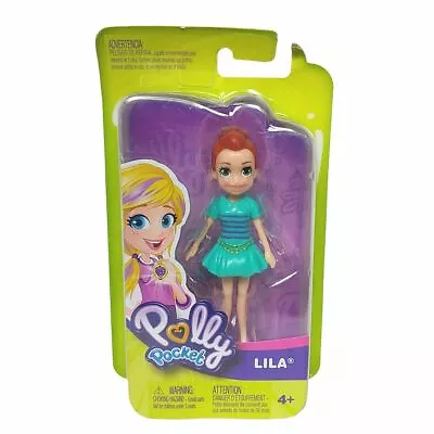 Polly Pocket Lila Doll Green Dress 2018 Mattel Toy Figure Brand New Sealed • $24.79