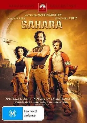 Sahara  (DVD 2005) BRAND NEW AND SEALED REGION 4 • $16.56