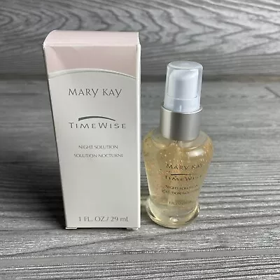 Mary Kay Timewise Night Solution 806400 DRY TO OILY Skin Full Size 1 Fl Oz NOS • $10.49