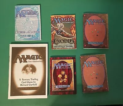 (MTG 2) Magic The Gathering Rule Book Lot MTG • $19.99