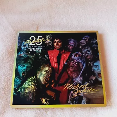 Michael Jackson Thriller Zombie Cover CD DVD Set 25th Anniversary Booklet  • $14.95
