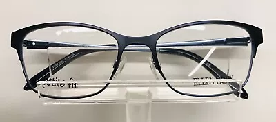 Ellen Tracy Rafina Eyeglass Frame Blue 49mm Authentic With Case • $129