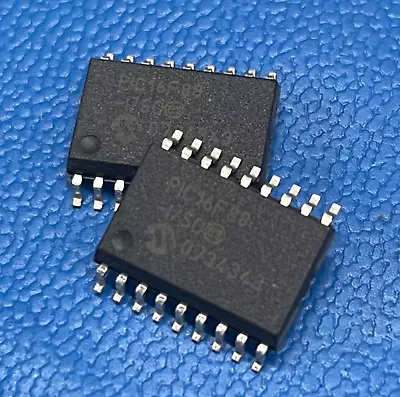 2pcs PIC16F88-I/SO 8-bit Microcontrollers - MCU 7KB 368 RAM 16 I/O • £6.99