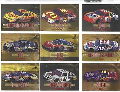 1997 Pinnacle TROPHY COLLECTION PARALLEL #33 Sterling Marlin/Car--ONE CARD ONLY! • $1