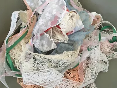 Vtg To Now Lot  Lace Trim Lot Crafting Junk Journal Over 30 Pieces SALE • $9.99