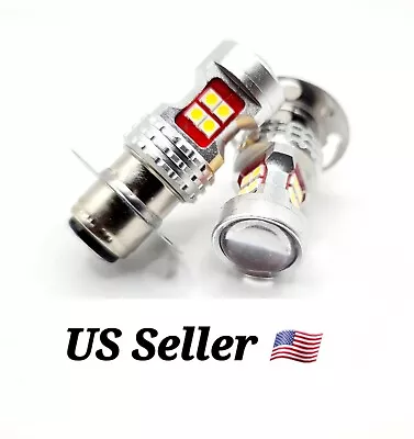 2 LED 6v Headlight Bulbs For Vintage Bulb 1937 Ford Tudor 2330 6.2v 4.23a 32w • $29.99