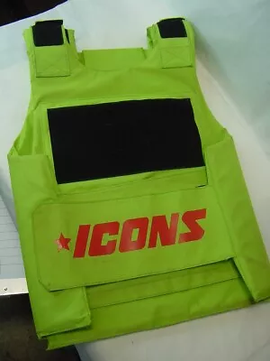 Hudson Outerwear Icons Reflective Green Tactical Vest - One Size • $90