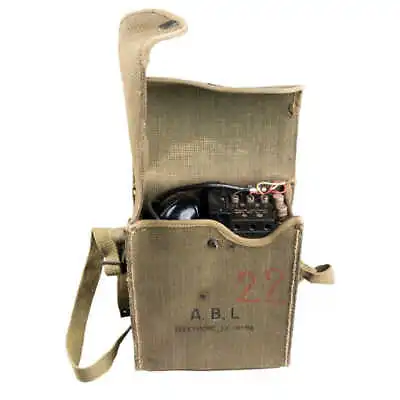 US Military | EE-8B Field Phone | W/OD Green Canvas Case • $179.99