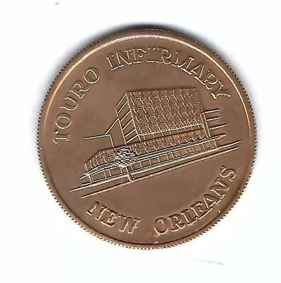 Vintage Touro Infirmary Hospital New Orleans Mardi Gras Float Coin Medal Token • $5.13