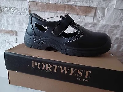Port West Steelite Safety Sandal S1 - FW01. UK6.5 / EU40 • £19.99