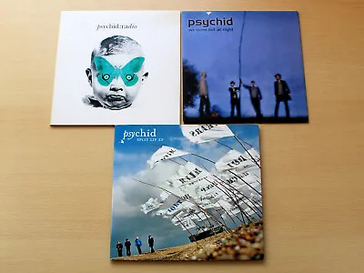 Psychid/Radio/We Come Out At Night/Split Lip EP/3x 7  Single Set • $11.09