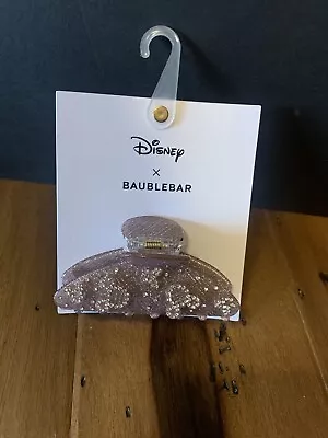 NEW Disney X Baublebar  Mickey Mouse Rose Gold Hair Clip Rhinestones Accents • $16.99