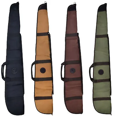 Hunting 53  Shotgun Case Shot Gun Slip Splash-proof Canvas Gun Carrying Bag • £74.80