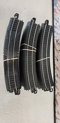 $15 • Buy Ho Scale Bachmann E-z Track 18° Curved Black Road Bed Lot Of (30)l@@k!🔥🔥🔥🔥