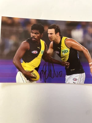 $17.95 • Buy Maurice Rioli Jnr Authentic Hand- Signed Original Photo - Richmond Tigers