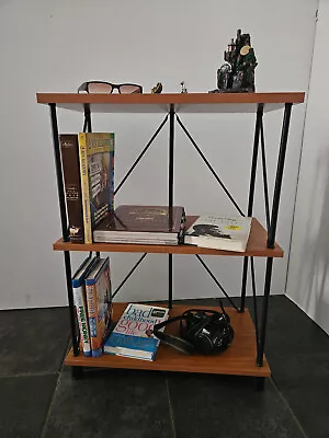 Bookcase Open Back Interior Shelves Composite Wood (3-Shelf) • $39.99