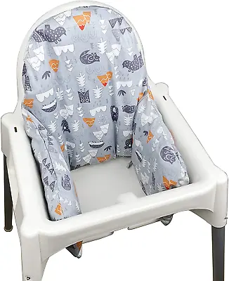 Inflatable Cushion Inner Cover For IKEA Antilop Highchair (Cover Only) (Grey) • £13.39