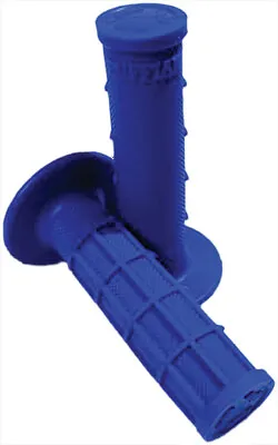 New ODI MX Single-Ply Half Waffle Grips Dirtbike MX Motorcyel Blue Ruffian 7/8  • $13.95