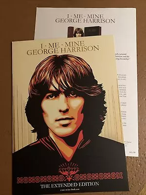 GENESIS PUBLICATIONS George Harrison I Me Mine A4 Promo Brochure Beatles • £5.99