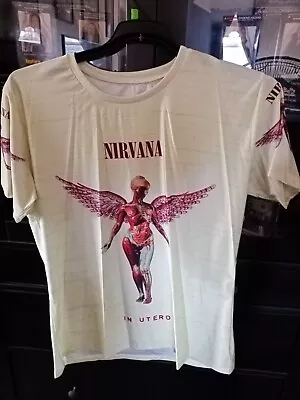 Nirvana: In Utero -T-Shirt /Double Sided Polyester • $19.99