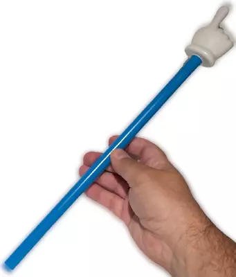 15  BLUE MAGIC WAND HAND POINTER Wizard Finger Kid Show Toy Magician Clown Prop • $10.89