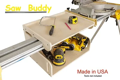 Miter Saw Stand Tool/Accessory Shelf -  Fits DeWalt  Makita   Bosch • $74.95