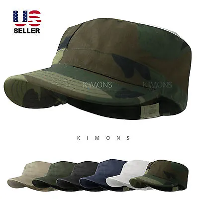 $14.95 • Buy BDU Fitted Army Cadet Military Cap Hat Patrol Castro Combat Hunting