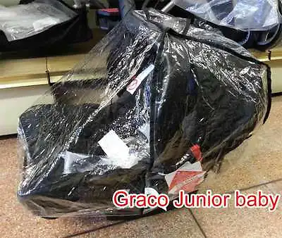 Raincover To Fit Graco Junior Baby Carseat Rain Cover • £8.79