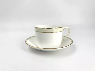 NEW Wedgwood Vera Wang Champagne Duchesse Cup & Saucer • $25