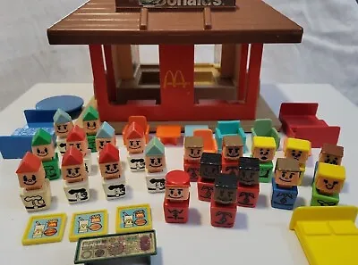 Vintage Playskool McDonalds Holiday Inn 1970s Familiar Places Playset #430 • $65