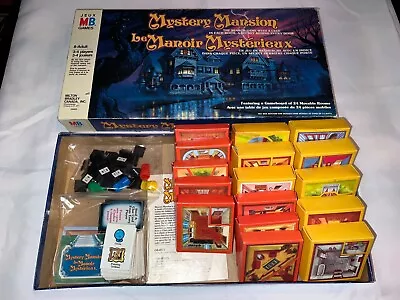 MYSTERY MANSION 1984 Milton Bradley Vintage Board Game *95% Complete* • $74.99