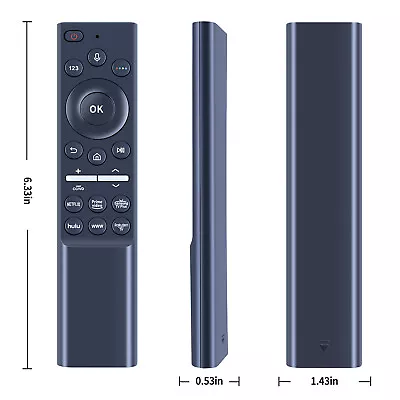 Universal Voice Remote Control For Samsung Smart TV LED QLED OLED 4K 8K UHD HDR • $22.25