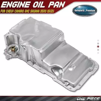 Engine Oil Pan With Drain Plug For Chevy Camaro GMC Savana 4.8L 5.7L 6.0L 8.1L • $89.99