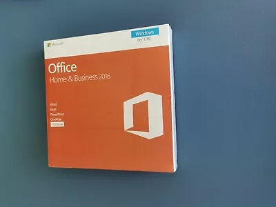 Office 2016 DVD Home And Business Windows English PC Key Card  • £125