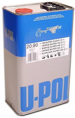 U-POL 2802 2:1 HS Super Clearcoat Auto Body Restoration 5 Liter • $105.97