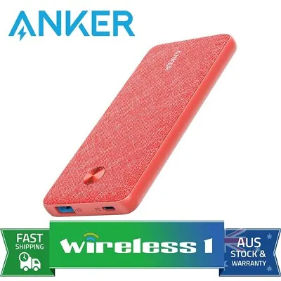 $129 • Buy Anker PowerCore III Sense 10000 Power Bank - Pink Fabric