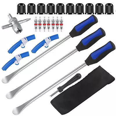 14.5 Tire Spoons Motorcycle Dirt Bike Tire Changing Tools Iron Set Tire Spoon Le • $27.43