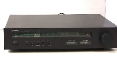 Yamaha T-1 Natural Sound AM / FM Stereo Tuner Radio TESTED With Original Box • $195