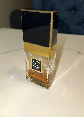 COCO CHANEL Eau De Parfum Vintage Fragrance Spray 1.2 Oz /35 ML  Approx 25% Full • $33
