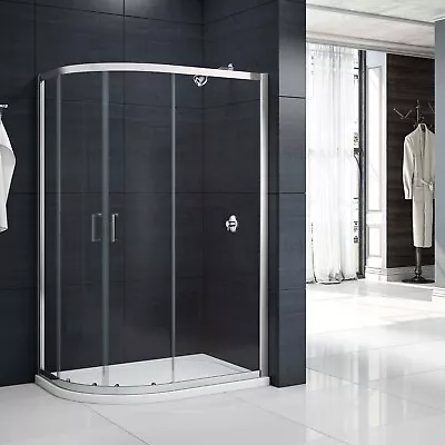 Merlyn Mbox 2-Door Offset Quadrant Shower Enclosure 900mm X 800mm - 6mm Glass • £285.95