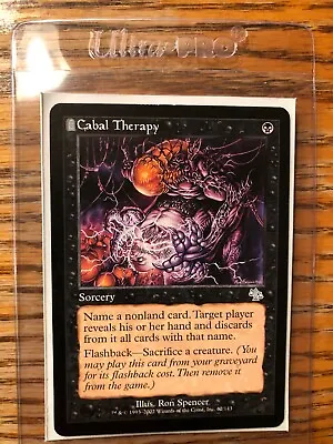 Cabal Therapy (x1) MTG Judgement EX/NM _  4RCards • $9.95