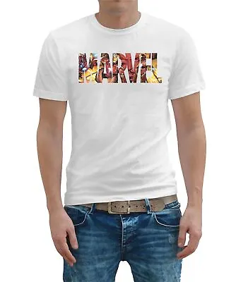 Marvel Logo: Iron-Man Infill Graphic Print Men’s T-Shirt • £18.99