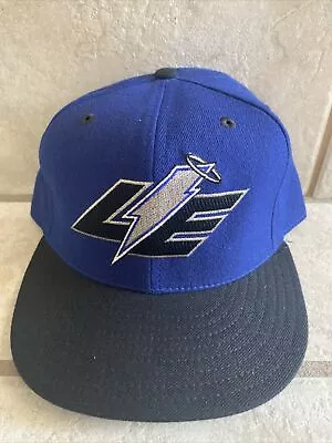 Vtg Lake Elsinore Storm New Era 5950 Fitted Hat Size 7 5/8 Wool USA 59Fifty MiLB • $50