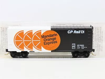 N Scale Micro-Trains MTL 74020 CP Rail Mandarin Orange Express 40' Box Car 35893 • $24.95