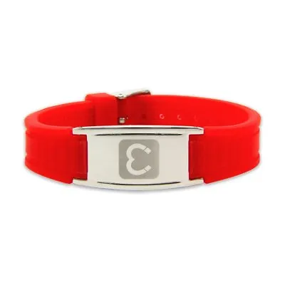Unisex Rare Earth Magnetic Sports Bracelet For Therapy And Pain Relief - Red • £20.33